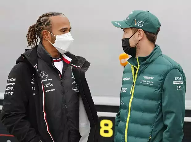Lewis Hamilton, Sebastian Vettel Titel-Bild zur News: Lewis Hamilton, Sebastian Vettel