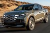 Bild zum Inhalt: Vorne Tucson, hinten Pick-up: Hyundai zeigt den Santa Cruz (2022)