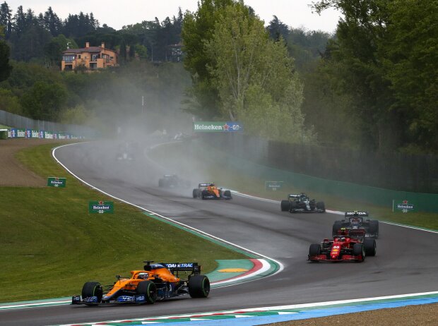 Titel-Bild zur News: Daniel Ricciardo, Carlos Sainz, Pierre Gasly