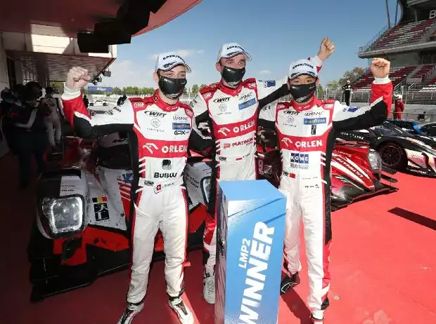 Louis Deletraz, Robert Kubica, Ye Yifei Titel-Bild zur News: Louis Deletraz, Robert Kubica, Ye Yifei