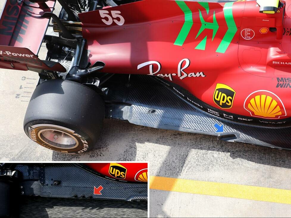 Ferrari SF21, Unterboden