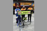 Lando Norris (McLaren) und Andreas Seidl 