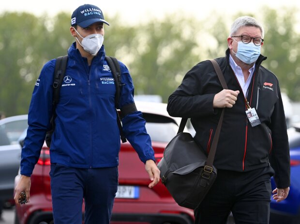 George Russell, Ross Brawn George Russell, Ross Brawn