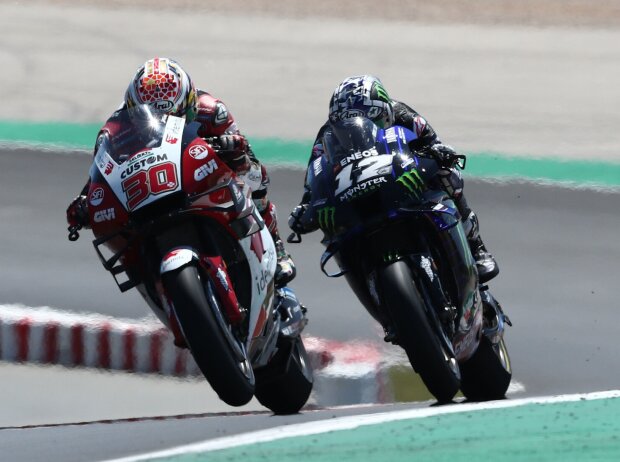Takaaki Nakagami, Maverick Vinales Takaaki Nakagami, Maverick Vinales