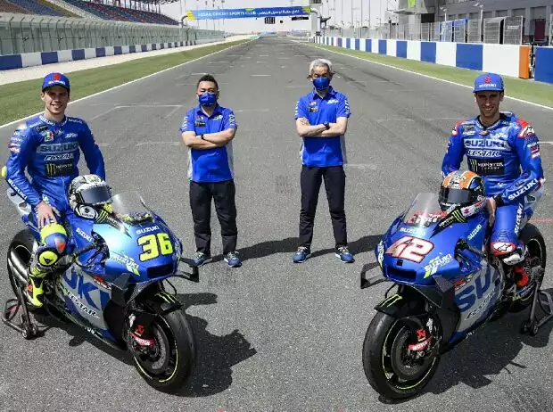 Joan Mir, Alex Rins Titel-Bild zur News: Joan Mir, Alex Rins