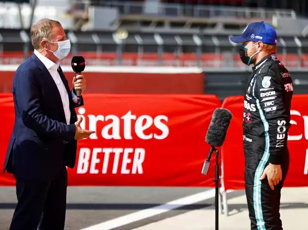 Martin Brundle und Valtteri Bottas Titel-Bild zur News: Martin Brundle und Valtteri Bottas