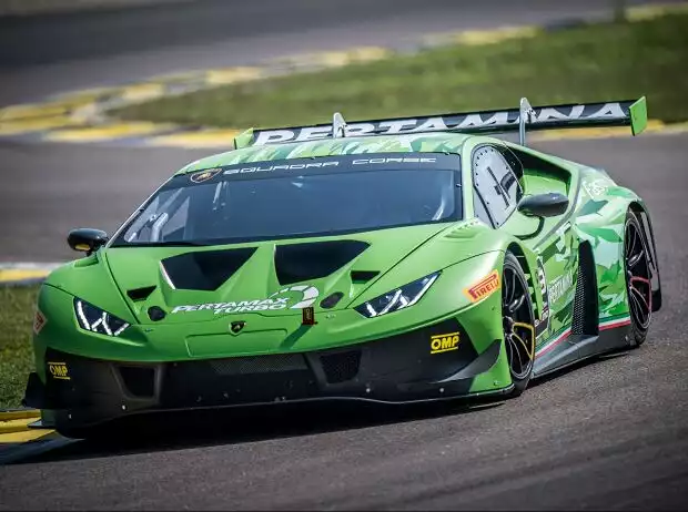 Titel-Bild zur News: Lamborghini Huracan GT3 Evo 2019