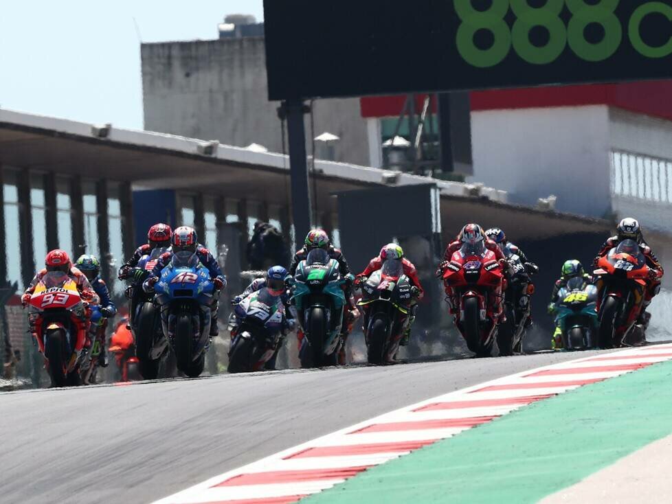 MotoGP Start in Portimao