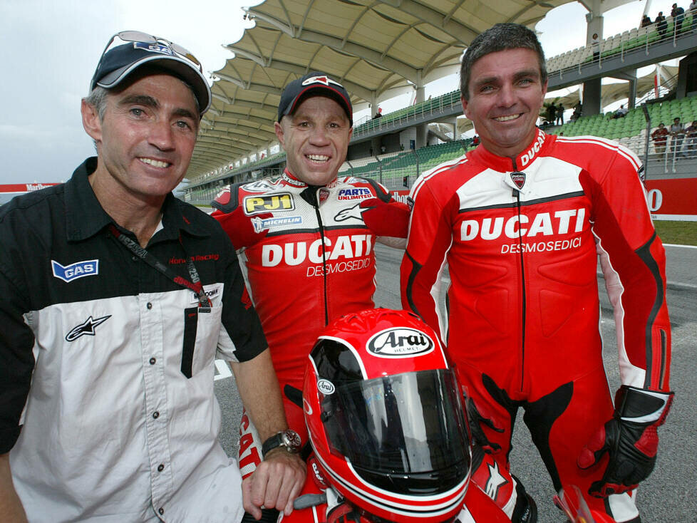 Mick Doohan, Randy Mamola, Scott Doohan