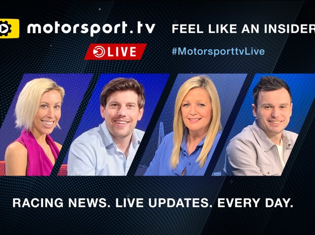 Titel-Bild zur News: Moderatorenteam Motorsport.tv Live