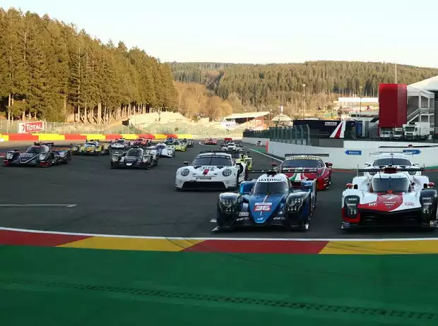 Gruppenfoto: Autos für die WEC-Saison 2021 beim Prolog in Spa Titel-Bild zur News: Gruppenfoto: Autos für die WEC-Saison 2021 beim Prolog in Spa