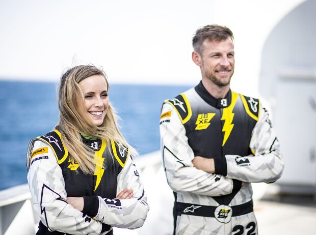 Mikaela Ahlin-Kottulinsky, Jenson Button Mikaela Ahlin-Kottulinsky, Jenson Button