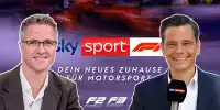 Sky-F1-Experte Ralf Schumacher, Sky-F1-Kommentator Sascha Roos
