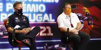 Toto Wolff, Christian Horner, Zak Brown