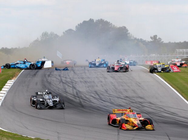 Masscenrash beim IndyCar-Auftakt 2021 im Barber Motorsports Park