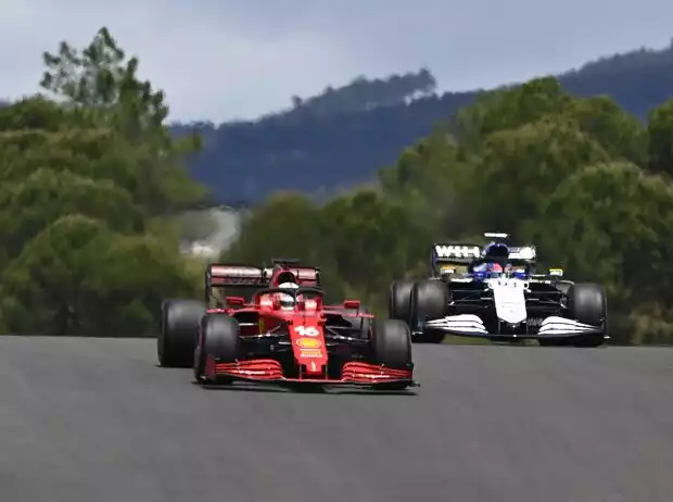 Charles Leclerc, George Russell Titel-Bild zur News: Charles Leclerc, George Russell