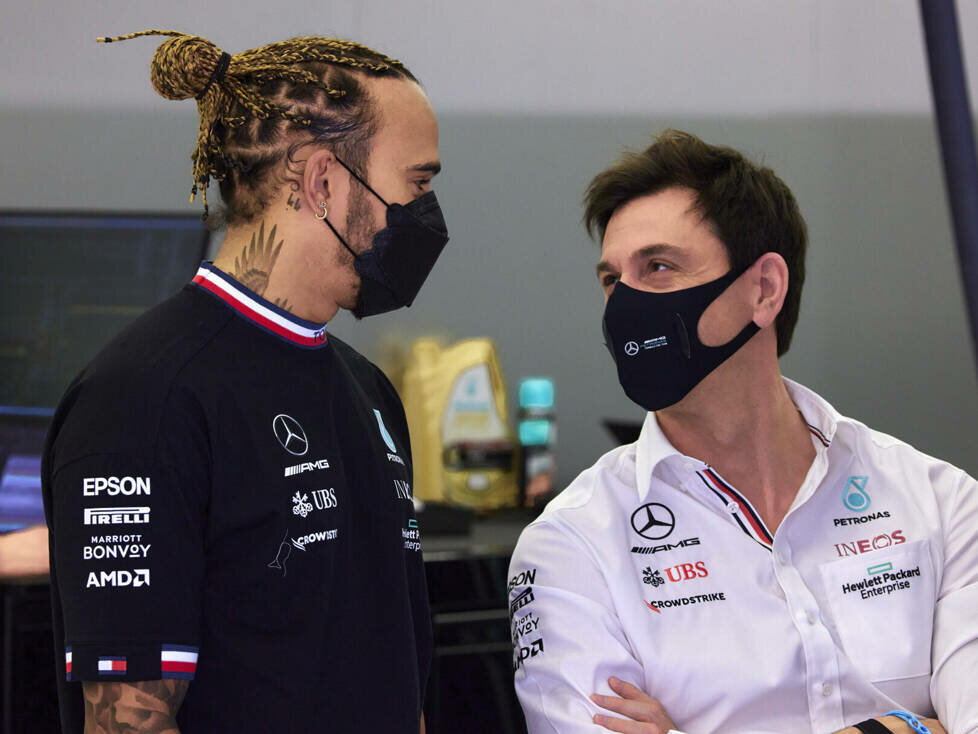 Lewis Hamilton, Toto Wolff