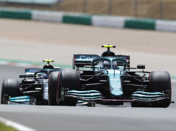 Sebastian Vettel, Valtteri Bottas Sebastian Vettel, Valtteri Bottas