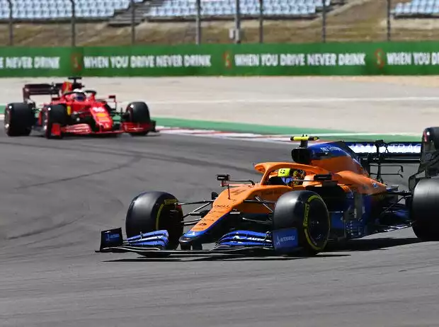 Lando Norris, Carlos Sainz, Charles Leclerc Titel-Bild zur News: Lando Norris, Carlos Sainz, Charles Leclerc