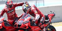 Bild zum Inhalt: MotoGP-Rennen Jerez: Ducati-Doppelerfolg durch Miller und Bagnaia