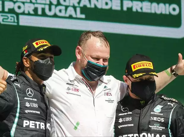 Lewis Hamilton, Valtteri Bottas Titel-Bild zur News: Lewis Hamilton, Valtteri Bottas