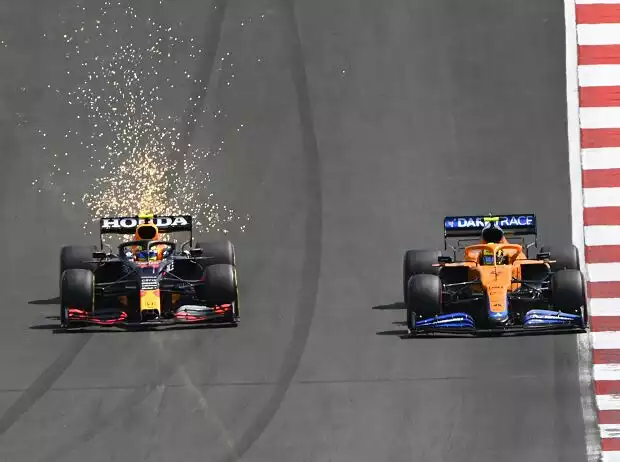 Sergio Perez, Lando Norris Titel-Bild zur News: Sergio Perez, Lando Norris