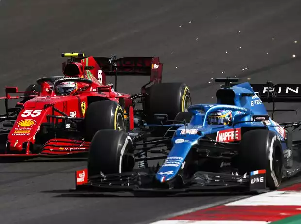 Fernando Alonso, Carlos Sainz Titel-Bild zur News: Fernando Alonso, Carlos Sainz