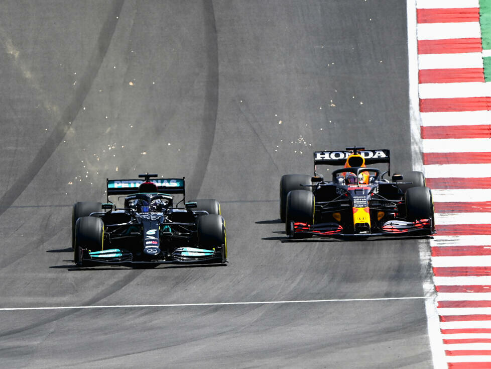 Lewis Hamilton, Max Verstappen