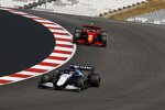 George Russell (Williams) und Carlos Sainz (Ferrari) 