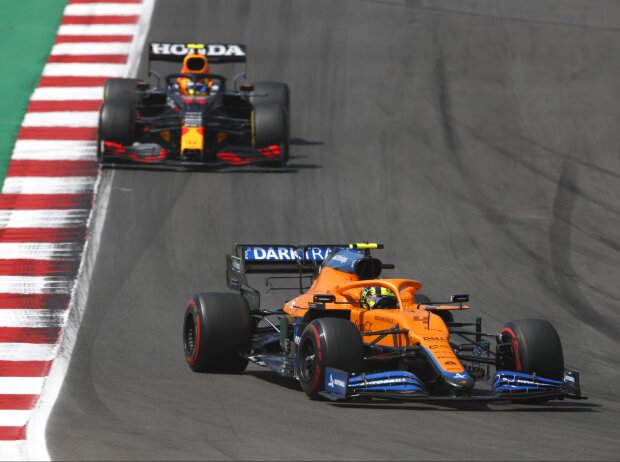 Lando Norris, Sergio Perez