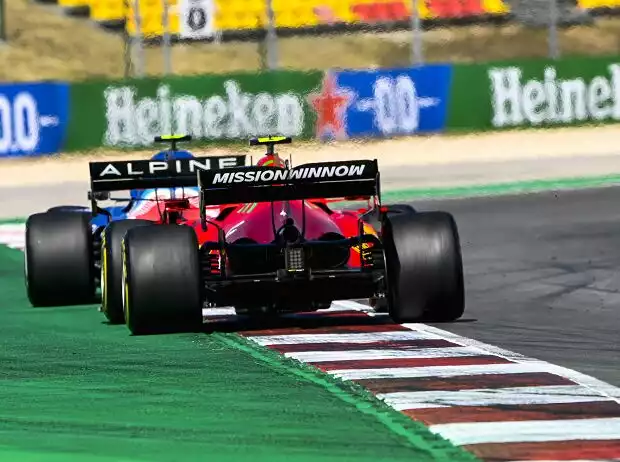 Titel-Bild zur News: Esteban Ocon, Carlos Sainz