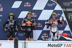 Remy Gardner (KTM Ajo), Marco Bezzecchi (VR46) und Fabio Di Giannantonio (Gresini) 