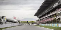Barcelona Strecke Tribüne
