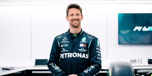 Sieben Monate nach Feuerunfall: Grosjean bekommt Mercedes-Testfahrt
