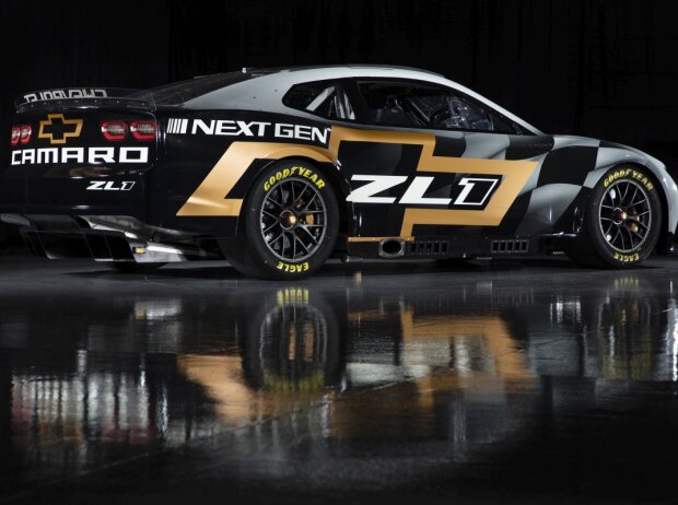 Titel-Bild zur News: Chevrolet Camaro in der Gen7-Version für die NASCAR Cup-Saison 2022
