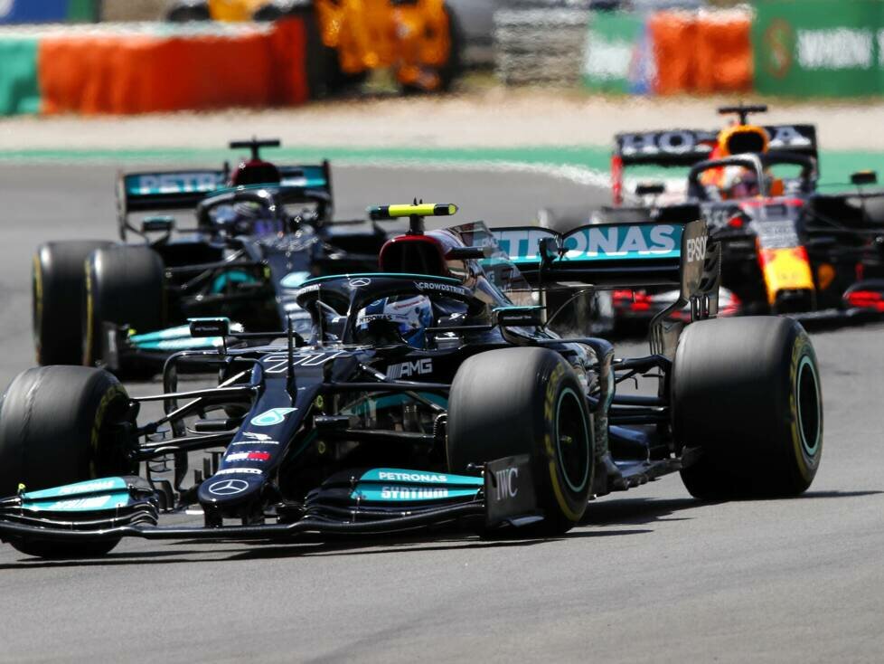 Valtteri Bottas, Max Verstappen, Lewis Hamilton