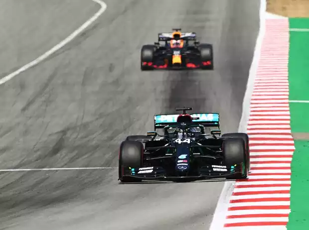 Lewis Hamilton, Max Verstappen Titel-Bild zur News: Lewis Hamilton, Max Verstappen