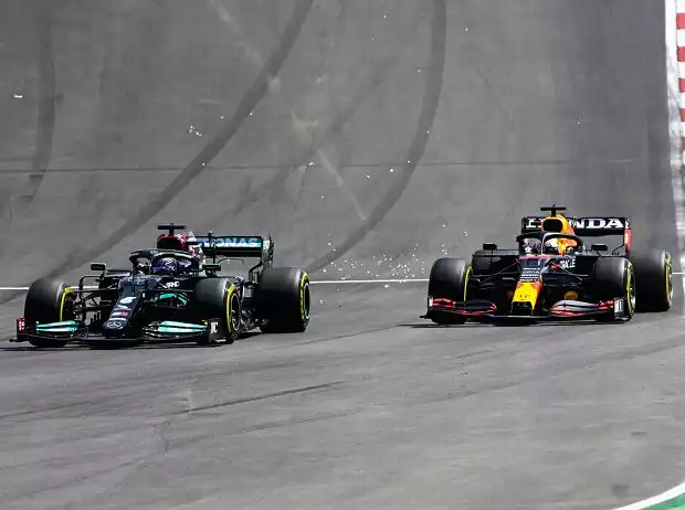 Lewis Hamilton, Max Verstappen Titel-Bild zur News: Lewis Hamilton, Max Verstappen