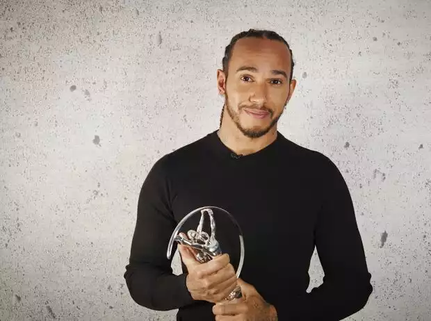 Lewis Hamilton mit dem Laureus-Award in der Kategorie Advokat des Jahres 2020 Titel-Bild zur News: Lewis Hamilton mit dem Laureus-Award in der Kategorie Advokat des Jahres 2020