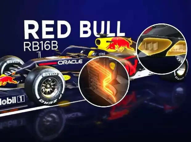 Updates am Red Bull RB16B Titel-Bild zur News: Updates am Red Bull RB16B