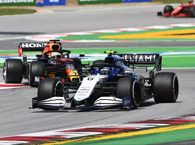 Titel-Bild zur News: Nicholas Latifi, Max Verstappen