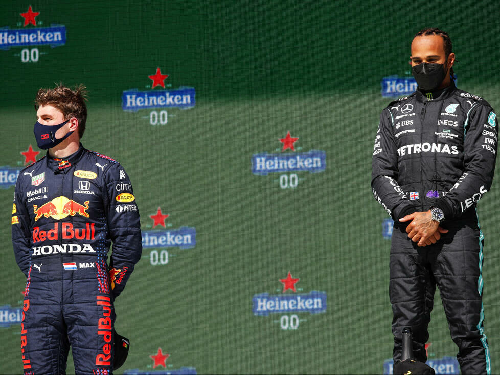 Max Verstappen, Lewis Hamilton