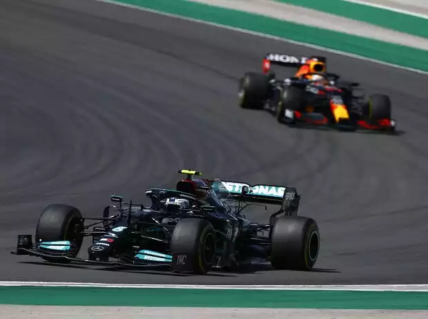 Valtteri Bottas, Max Verstappen Titel-Bild zur News: Valtteri Bottas, Max Verstappen