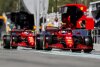 Bild zum Inhalt: Trotz P4 & P6 für Ferrari im Barcelona-Quali: Lokalmatador Sainz besorgt