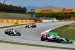 Mick Schumacher (Haas), Nikita Masepin (Haas) und Antonio Giovinazzi (Alfa Romeo) 