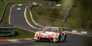 24h Nürburgring Qualifikationsrennen: Porsche dominiert trotz Zusatzgewicht