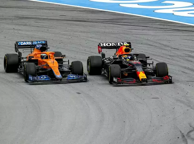 Daniel Ricciardo, Sergio Perez Titel-Bild zur News: Daniel Ricciardo, Sergio Perez