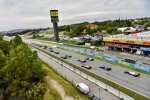 Lewis Hamilton (Mercedes), Max Verstappen (Red Bull), Valtteri Bottas (Mercedes) und Charles Leclerc (Ferrari) 