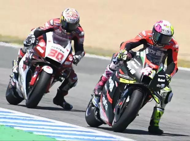 Aleix Espargaro, Takaaki Nakagami Titel-Bild zur News: Aleix Espargaro, Takaaki Nakagami