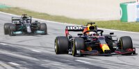 Bild zum Inhalt: Lewis Hamilton: "Habe in Barcelona viel über Max gelernt"